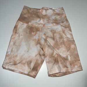 Aerie bike shorts w pockets
